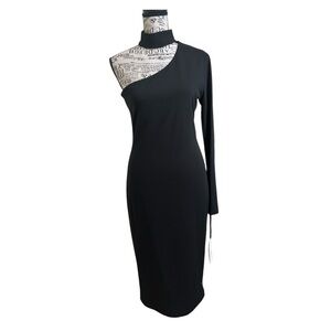 HALE BOB Selena crepe knit dress in Medium 
Style 7YUF6461. NWT